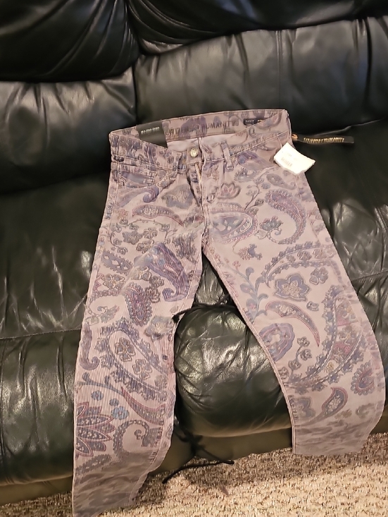 Citizens Of Humanity Denim - NEW Citizens Of Humanity Paisley Skinny Jeans - Lavender Gray..size 26